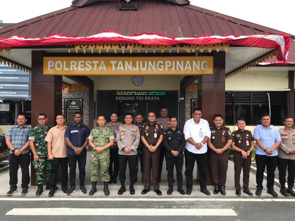 Kapolresta, Kajari, dan Dandim Tanjungpinang Gelar Silaturahmi, Sepakat Perkuat Sinergi Jaga Kamtibmas