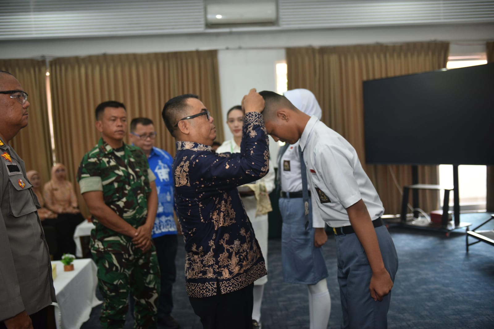 Paskibraka Muara Enim 2026 Resmi Dikukuhkan, 50 Pelajar Terbaik Mulai Diklat di Hotel Griya Sintesa