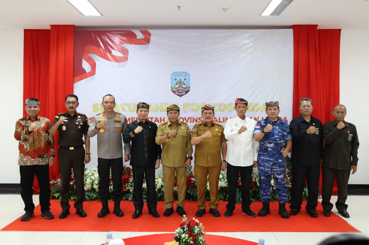 Kapolda Kaltara Agus Wijayanto Hadiri Coffee Morning Forkopimda, Bahas Sinergi Keamanan dan Pencegahan Narkoba Lintas Batas