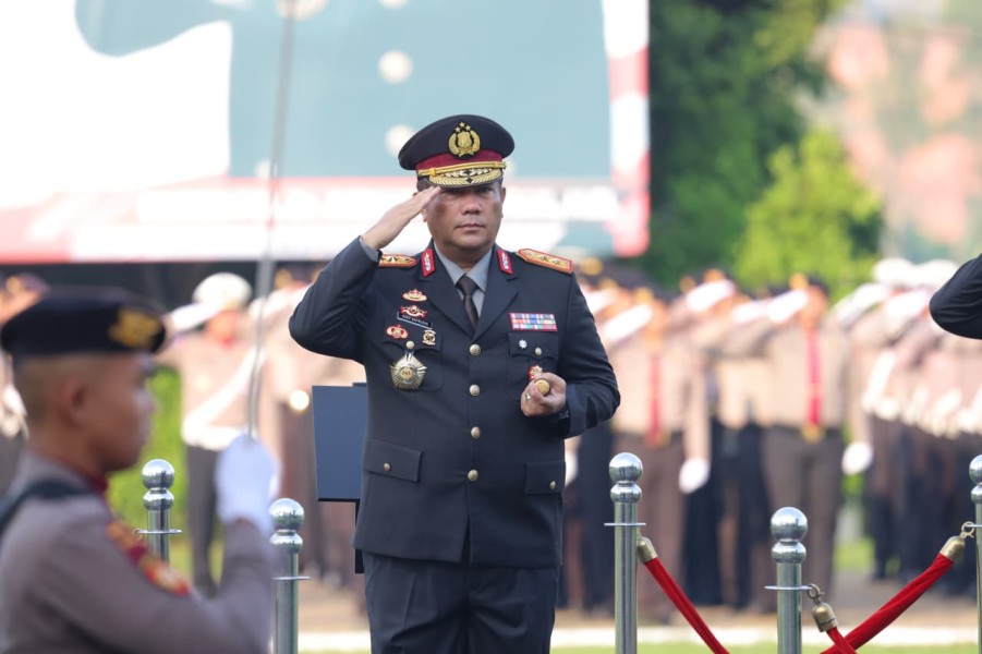 Polda Kepri Peringati Hari Lahir Pancasila 2026, Kapolda Asep Safrudin Pimpin Upacara di Batam