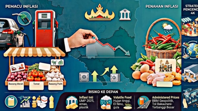 Inflasi Lampung Juni 2026 Melambat ke 0,55 Persen, BBM Non-Subsidi dan Harga Bawang Jadi Pemicu Utama