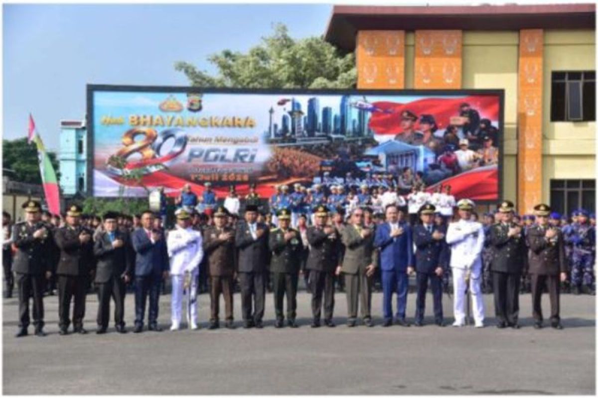 Ketua Komisi I DPRD Lampung Hadiri Upacara Hari Bhayangkara ke-80 di Mapolda, Serukan Penguatan Sinergi dengan Polri