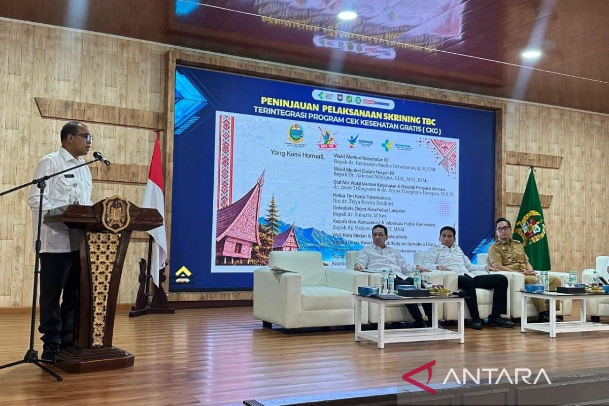 Pemprov Sumut Maksimalkan Program Cek Kesehatan Gratis untuk Deteksi Dini 48.319 Kasus TB yang Belum Terjangkau