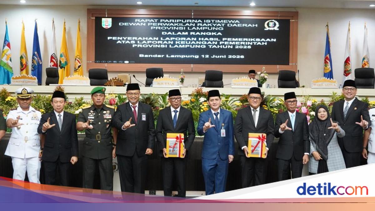 12 Tahun Berturut-turut, Pemprov Lampung Pertahankan Opini WTP dari BPK, Ini 7 Rekomendasi Perbaikan