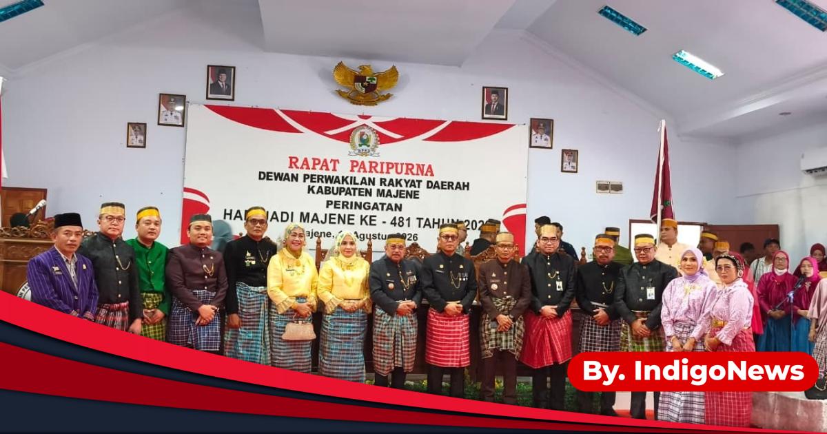 481 Tahun Majene, Sekda Sulbar Junda Maulana Soroti Angka Kemiskinan dan Pengangguran yang Turun Drastis