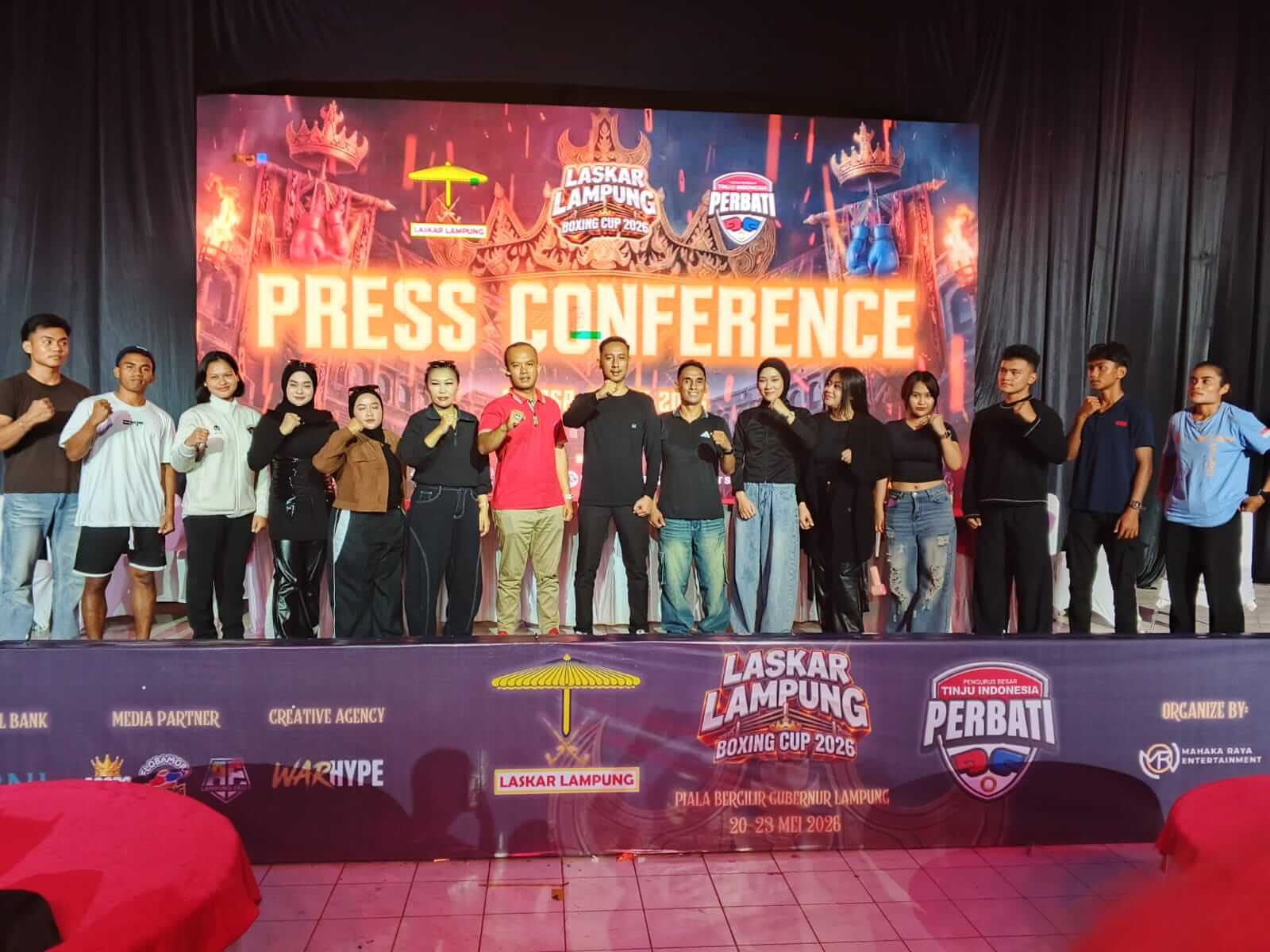 Laskar Lampung Boxing Cup 2026 Perebutkan Piala Gubernur, Target Lahirkan Petinju Nasional dari Lampung