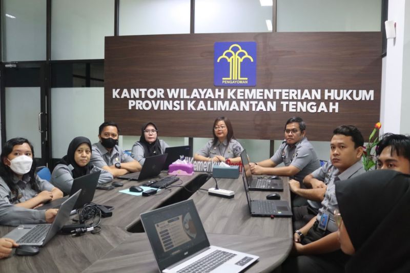 Kanwil Kemenkum Kalteng Kebut Penyerapan Anggaran Triwulan IV 2026, Realisasi Baru 49,98 Persen