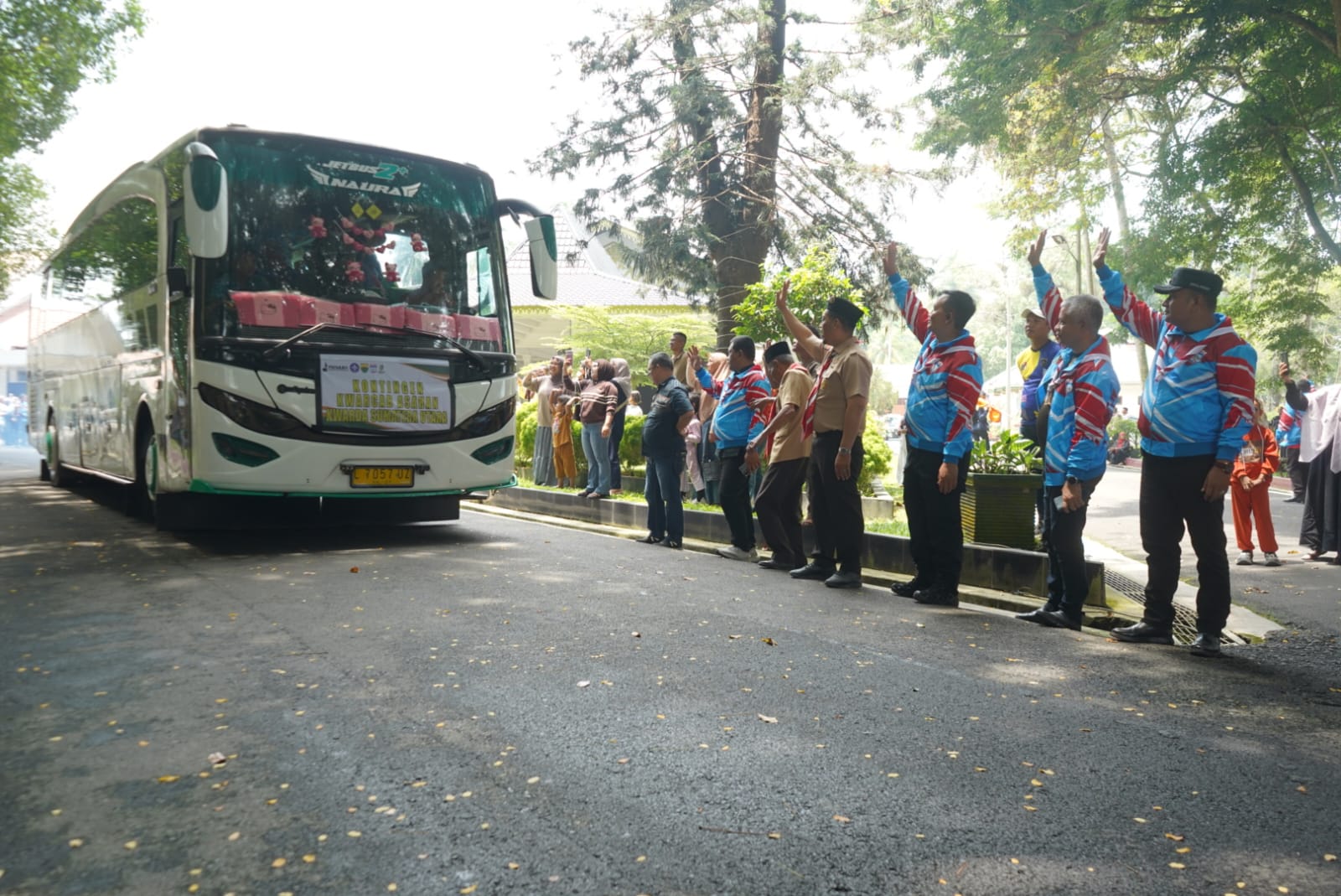 Wakil Bupati Asahan Lepas 64 Pramuka Penggalang ke Jambore Nasional XII di Cibubur, Kuota Bertambah Jadi Empat Regu