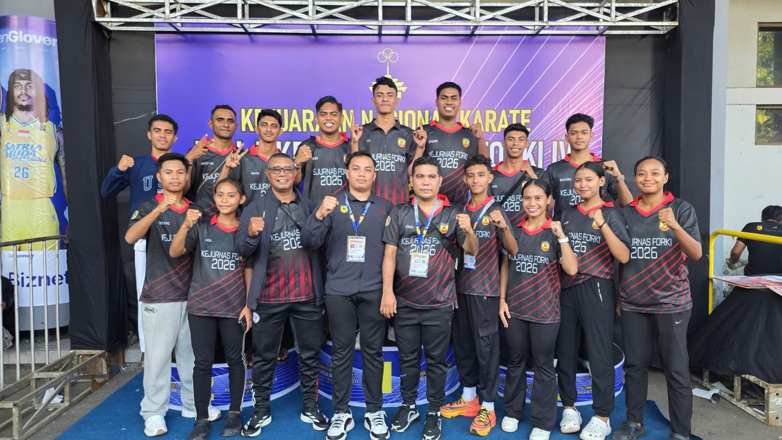 Kontingen FORKI Maluku Bawa Pulang 1 Emas dan 1 Perak dari Kejurnas Karate di Bandung, Anggaran Minim Jadi Sorotan