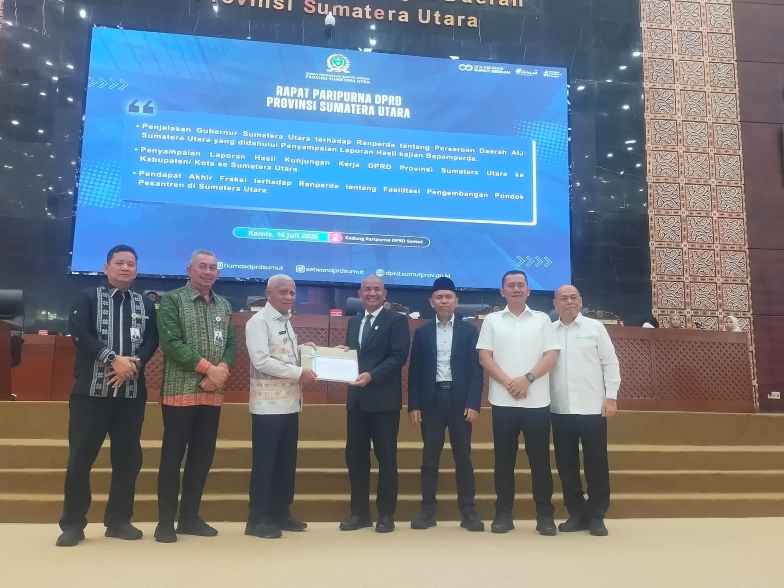 Pemprov Sumut dan DPRD Sepakat Ubah PD Aneka Industri Jasa Jadi Perseroda, Target Perkuat PAD