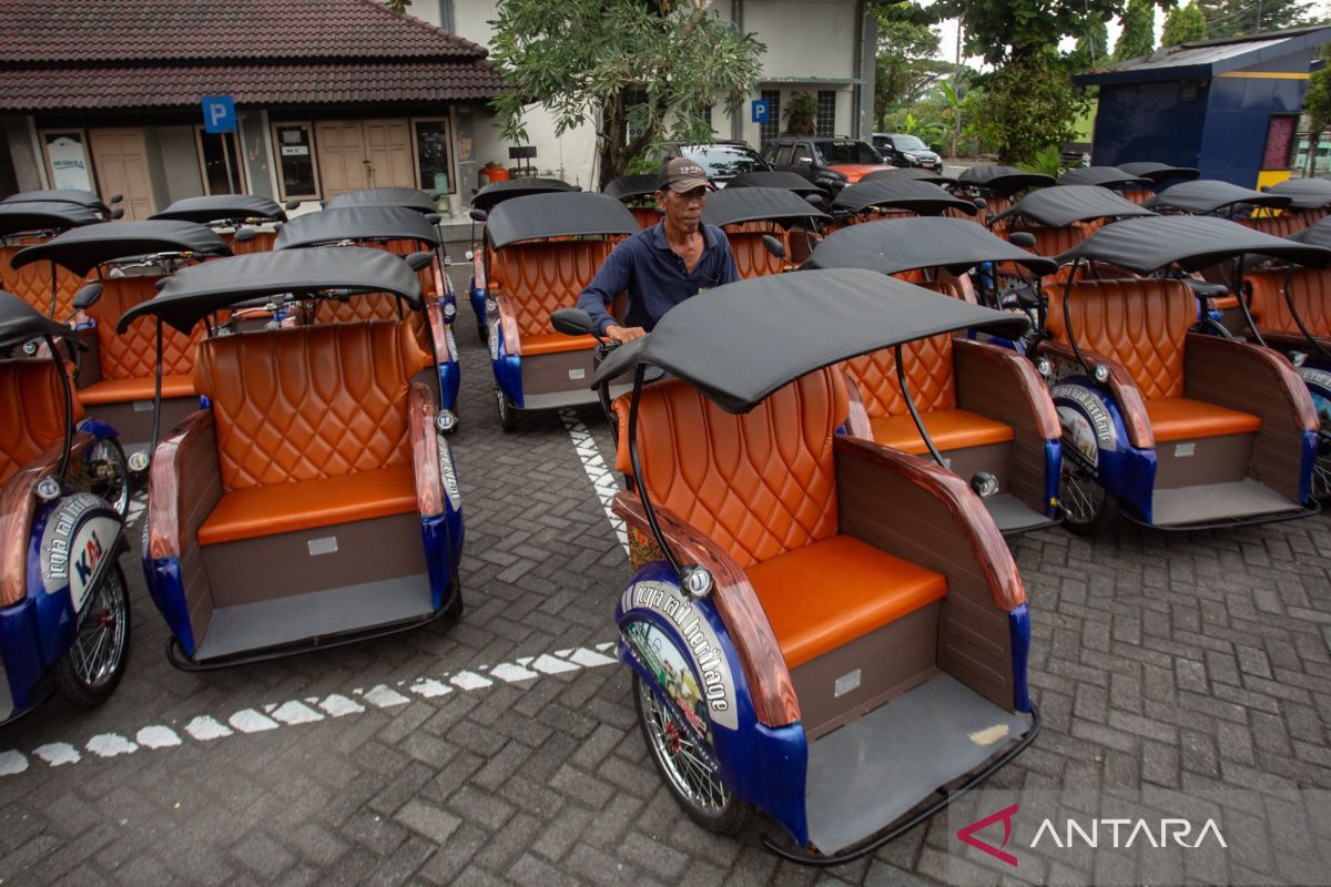 Pemkot Yogyakarta Targetkan Konversi 500 Becak Motor Jadi Listrik pada 2026, 50 Pengemudi Tahap Awal Terima Bantuan