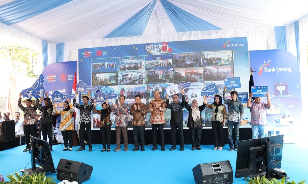 Bank Jateng Gelar Gebyar Fest 81 di 44 Kantor Cabang, Salurkan Kredit Rp 279 Miliar untuk 1.100 Debitur