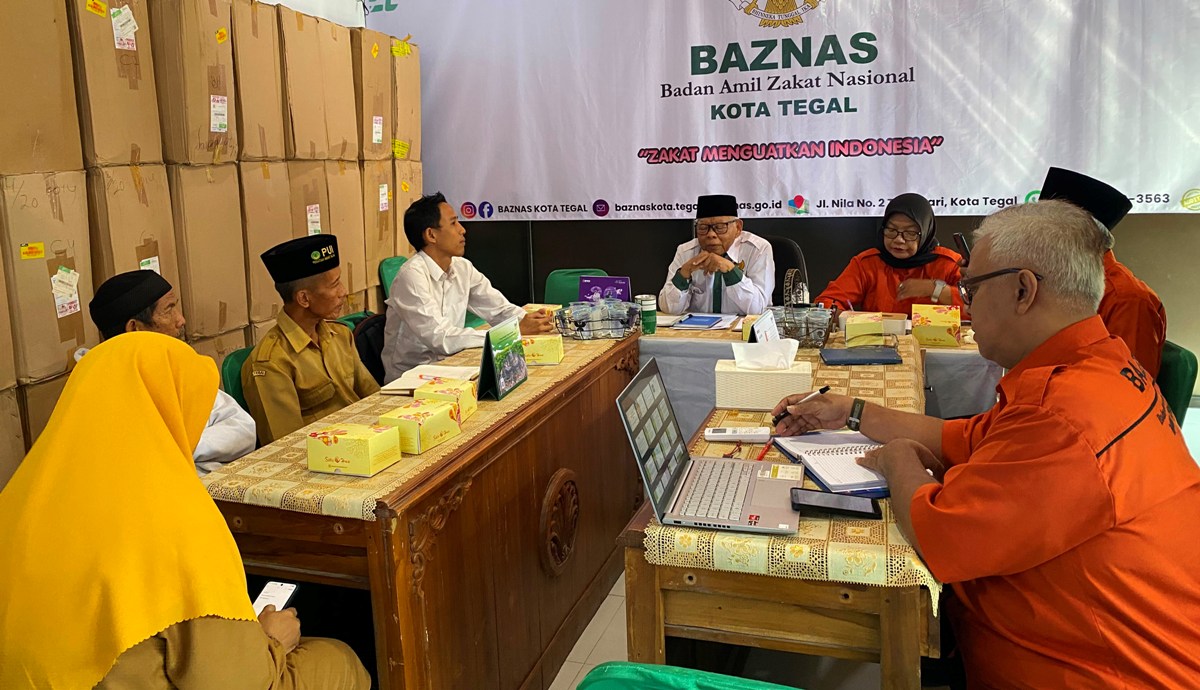 BAZNAS Kota Tegal dan DPD PUI Jalin Kerja Sama Perluas Program Zakat untuk Warga Kurang Mampu