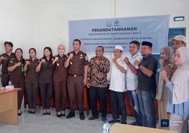 Kejari Madina di Natal dan BUMDesma Batahan Maju LKD Teken MoU, Perkuat Pendampingan Hukum untuk Usaha Desa