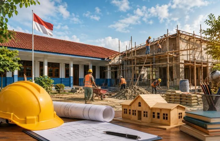 Revitalisasi 174 Ribu Sekolah Rusak di Gorontalo Utara dan Seluruh Indonesia Gunakan Skema Swakelola, Ini Aturannya