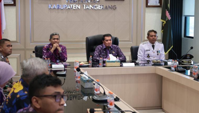 Bupati Tangerang Optimistis Kelurahan Tigaraksa Wakili Banten ke Lomba Nasional Usai Penilaian Virtual