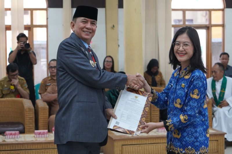 Bupati Barito Timur M Yamin Lantik 212 PNS Baru, Tekankan Integritas dan Anti Korupsi