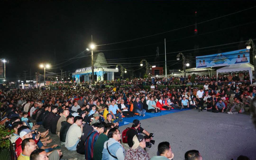 Gubernur Sumut Bobby Nasution Nobar Final Piala Dunia 2026 di Gunungsitoli, 5 Kepala Daerah Nias Turut Hadir