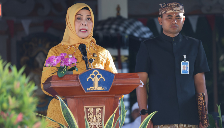 Kantor Wilayah Kemenkum Bali Peringati Harganas ke-33, Keluarga Jadi Hulu Pembangunan Nasional