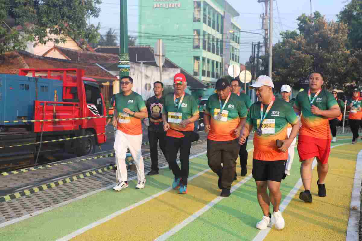 Bantul Targetkan 17 Kapanewon Punya Lintasan Jogging, Perdana Jogging Track Paseban Diresmikan dengan Beton Porous