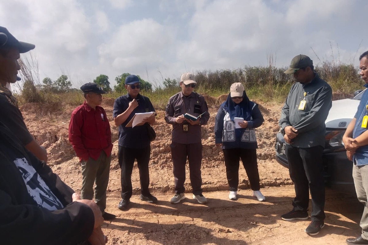 Sertifikat Tumpang Tindih di Lahan Gandus, Hakim PTUN Palembang Gelar Sidang Lapangan Cek Batas Tanah
