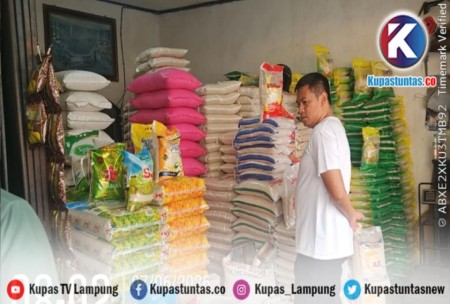 BULOG Lampung Salurkan 5.443 Ton Beras SPHP hingga Awal Juni, Stok di Gudang Capai 306 Ribu Ton