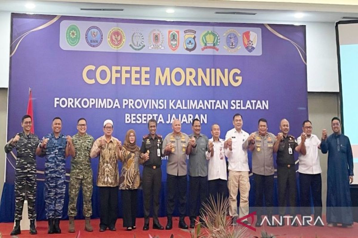 Kapolda Kalsel Kumpulkan Forkopimda di Banjarmasin, Teken Komitmen Jaga Kondusivitas Daerah