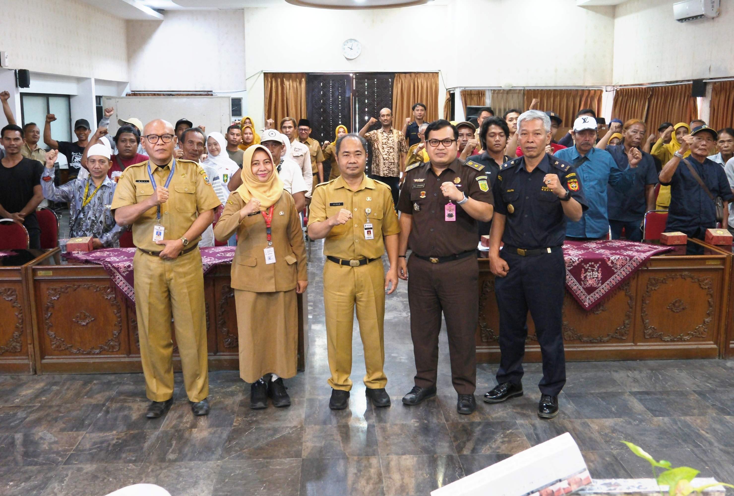 Pemkab Pemalang Gencarkan Sosialisasi Gempur Rokok Ilegal, Kenali Ciri-Ciri Pita Cukai Palsu dan Sanksi Pidananya