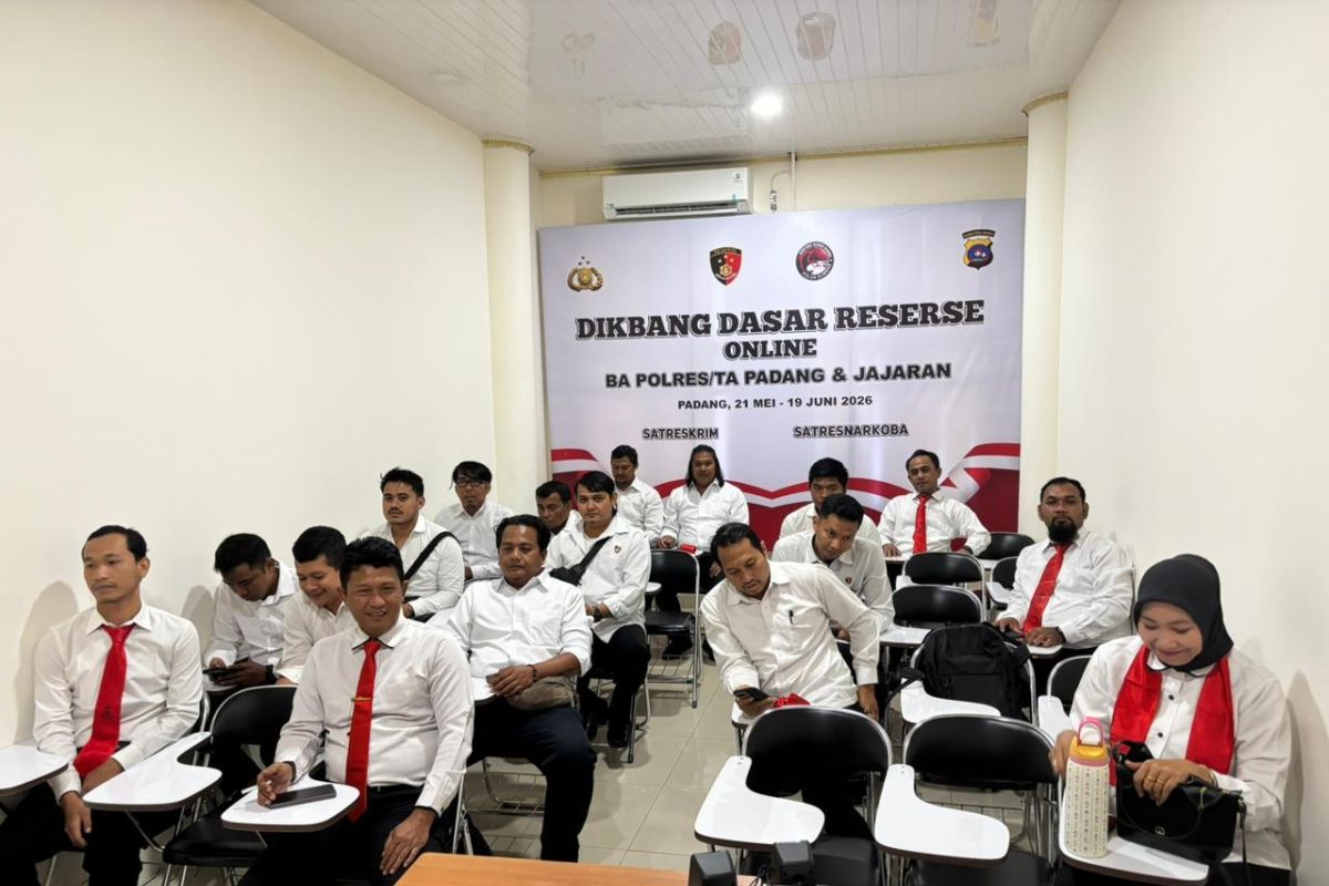 Polresta Padang Kirim 125 Personel Ikuti Pendidikan Reserse Selama Sebulan, Target Tingkatkan Kemampuan Penyidikan