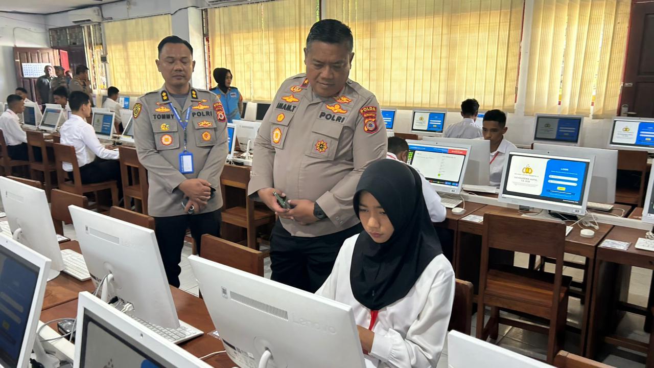 Wakapolda Maluku Tinjau Ujian Akpol 2026 di Ambon, 31 Calon Taruna Ikuti Seleksi
