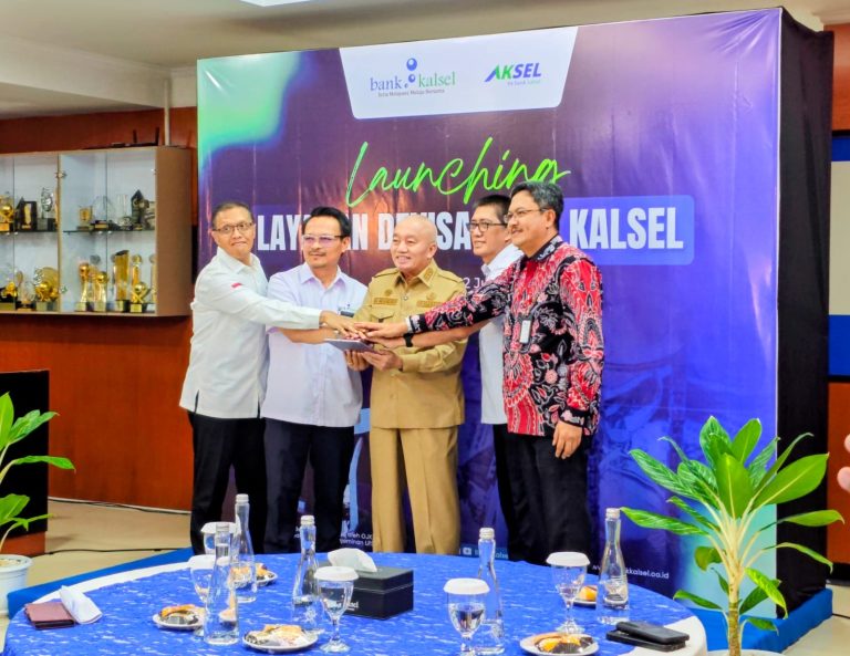 Gubernur Kalsel Muhidin Resmikan Bank Kalsel Jadi Bank Devisa, Pelaku UMKM Bisa Transaksi Langsung ke Luar Negeri