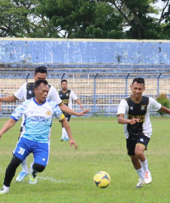 Polres Tanjungbalai Taklukkan Polres Asahan Lewat Adu Penalti di Turnamen Polda Sumut 2026