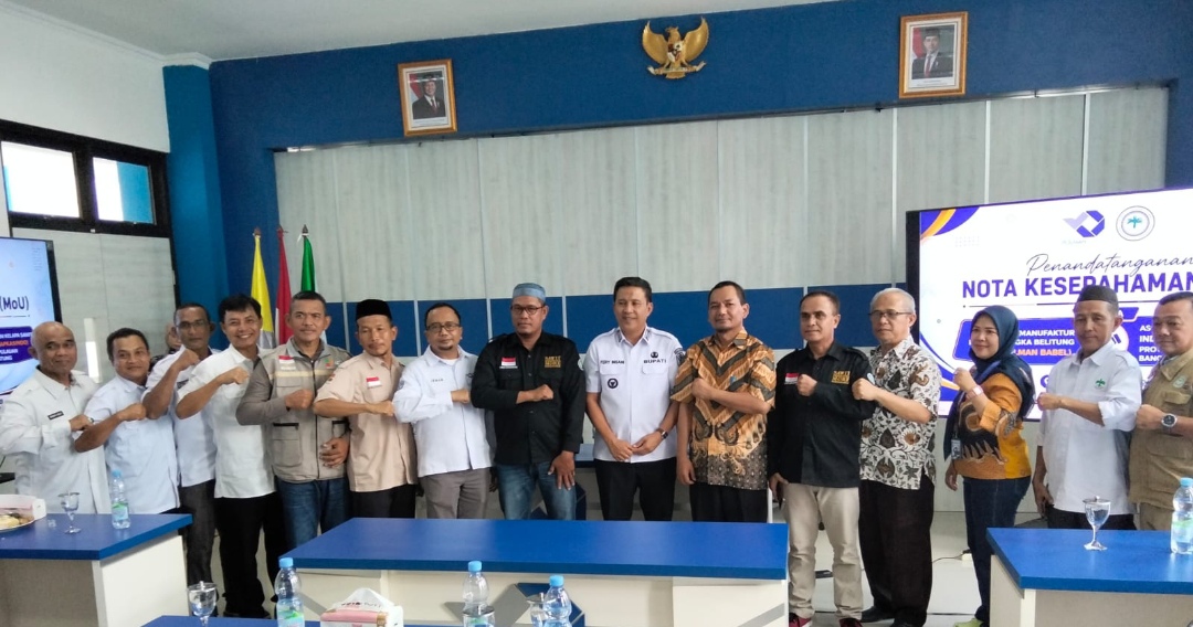 Polman Babel dan Apkasindo Teken MoU Beasiswa Anak Petani Sawit, Mulai Cair Tahun 2027 di Bangka Belitung