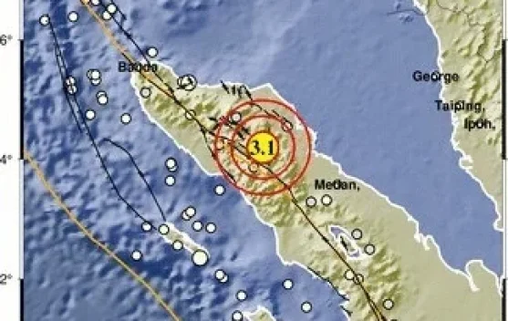 Gempa Dangkal Magnitudo 3,1 Guncang Gayo Lues, BMKG Imbau Warga Tak Panik