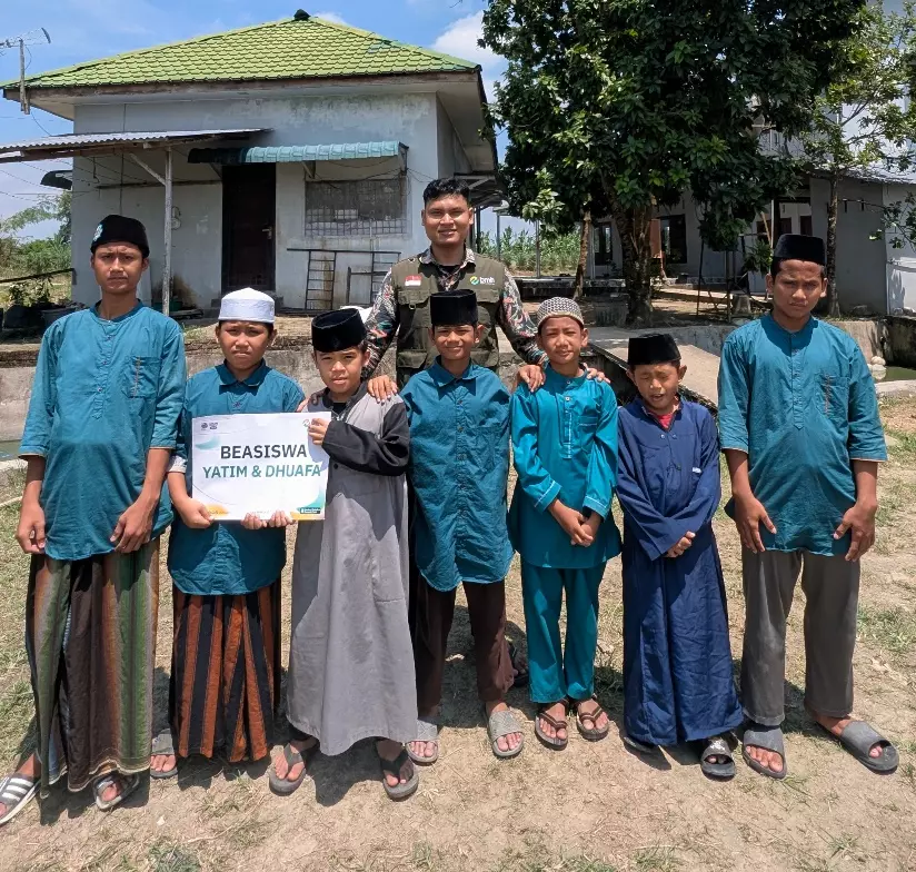 BMH Sumut Salurkan Beasiswa untuk 7 Santri Tahfidz Darul Hijrah di Deli Serdang, Dukung Penghafal Al-Qur'an