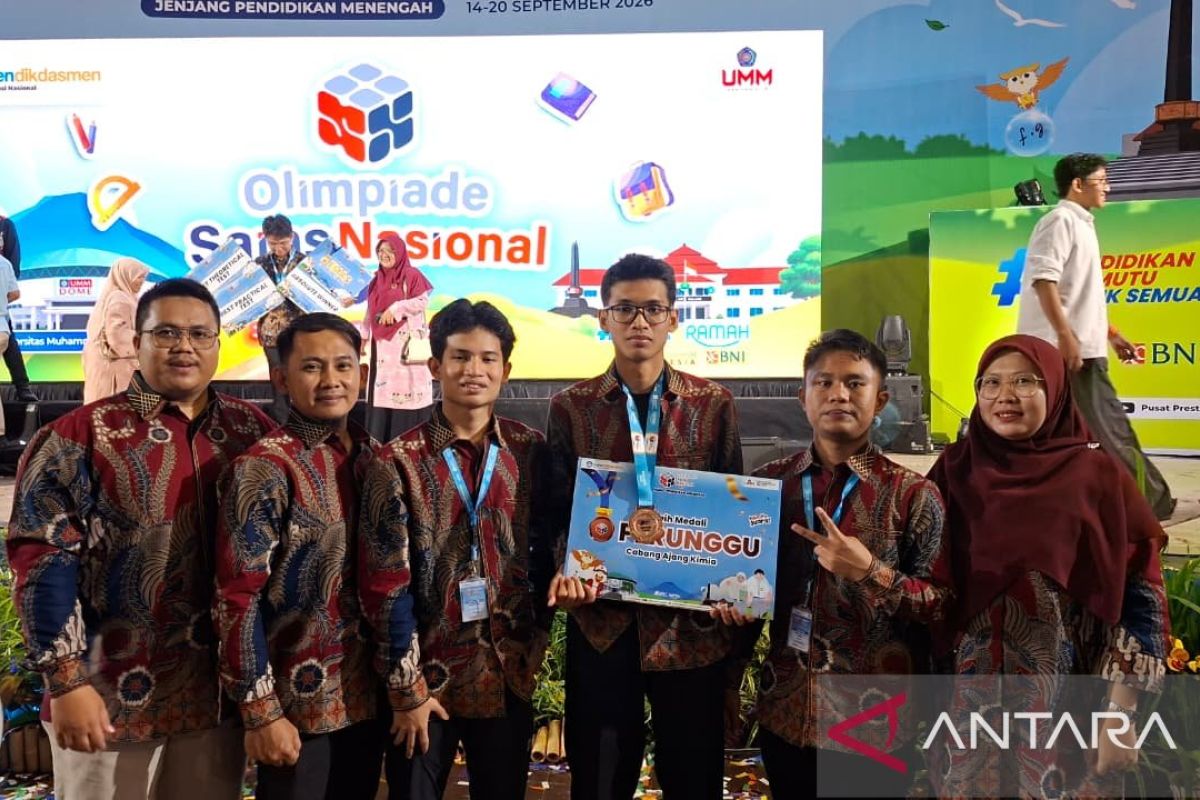 Siswa MAN IC Bangka Tengah Raih Perunggu OSN 2026 Bidang Kimia, Ini Pencapaian Baru Setelah 2025 Terhenti di 100 Besar
