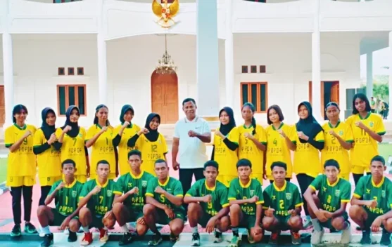 96 Atlet Kepulauan Sula Siap Bertolak ke Ternate untuk POPDA Maluku Utara 2026 di Morotai, Target Bawa Pulang Prestasi
