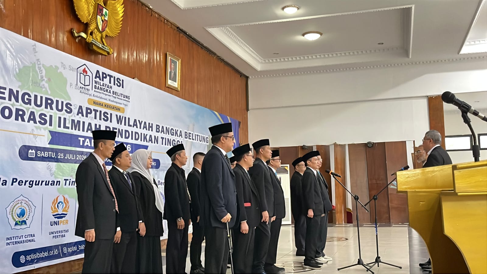 Fadillah Sabri Nahkodai APTISI Babel Periode 2026-2031, 10 PTS Sepakat Perkuat Kolaborasi dan Pemetaan 7 Kabupaten