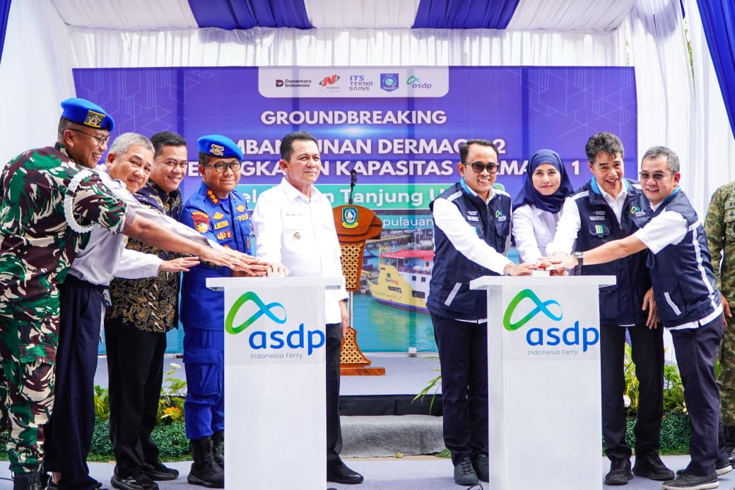 ASDP Bangun Dermaga 2 di Pelabuhan Tanjung Uban Bintan, Target Rampung Akhir 2026 Perkuat Konektivitas Kepri