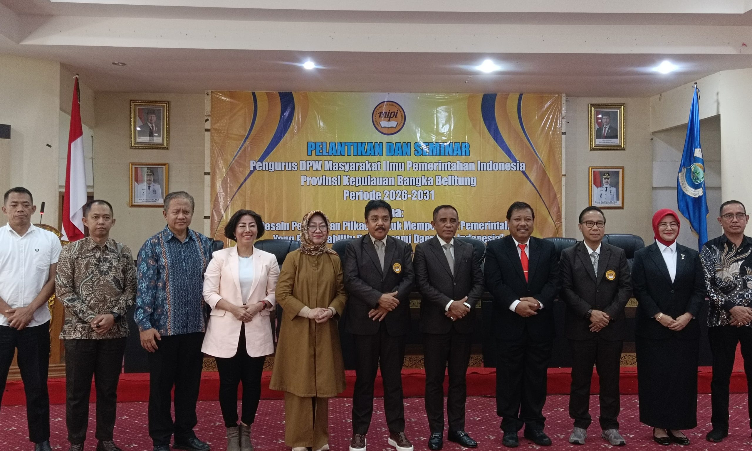Wali Kota Pangkalpinang Saparudin Pimpin MIPI Bangka Belitung Periode 2026-2031, Fokus pada Kajian Tata Kelola Pemerintahan