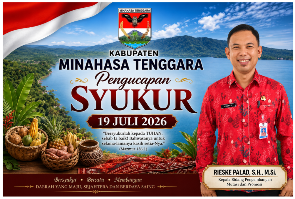 Rieske Palad Ajak Warga Minahasa Tenggara Perkuat Semangat Bersyukur dan Bersatu Lewat Perayaan Pengucapan Syukur 19 Juli 2026