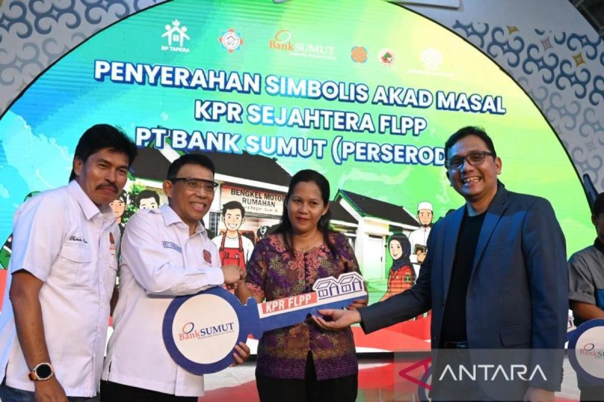 67 Buruh Pelabuhan Belawan Kini Punya Rumah Pertama Lewat KPR FLPP Bank Sumut, Total Pembiayaan Rp 10,7 Miliar