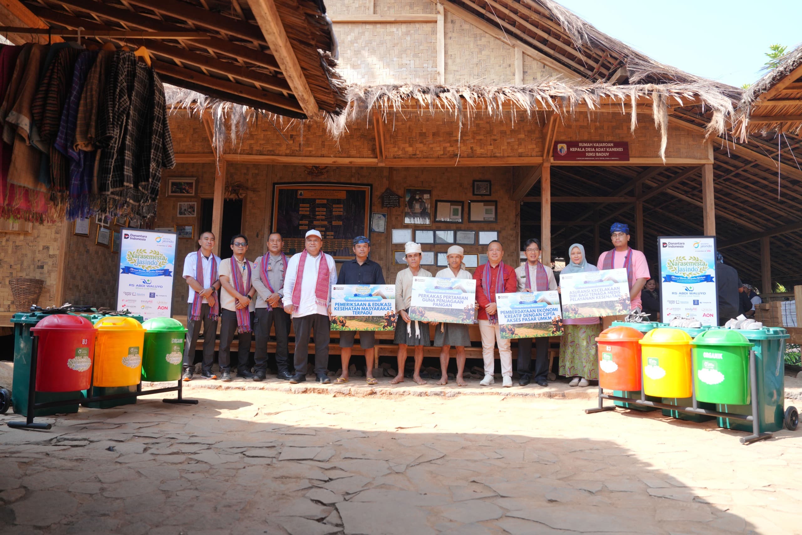 Asuransi Jasindo Jangkau 411 KK Masyarakat Baduy di Empat Kampung Lewat Program Narasemesta, Fokus Kesehatan dan Ekonomi