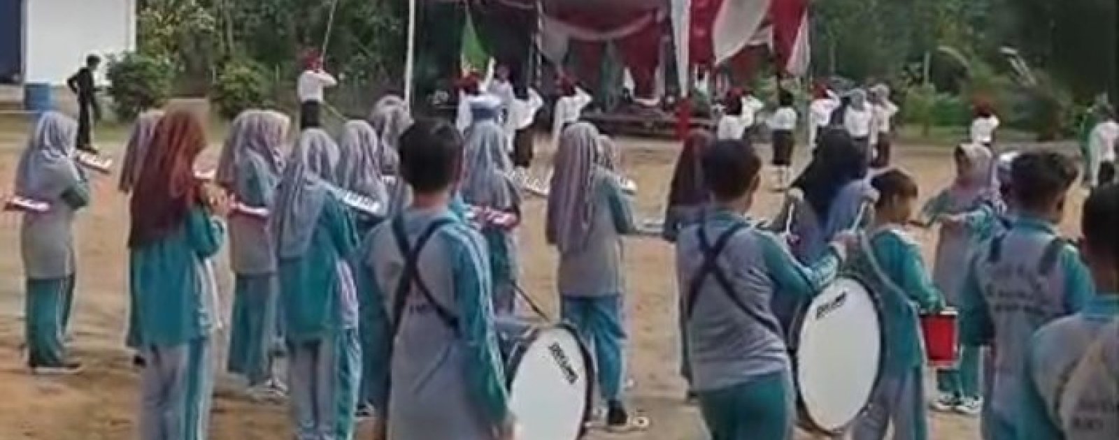 Tujuh Siswa MAN 1 Muaro Jambi Siap Bertugas di Paskibraka Kecamatan Sungai Gelam Jelang HUT RI ke-81