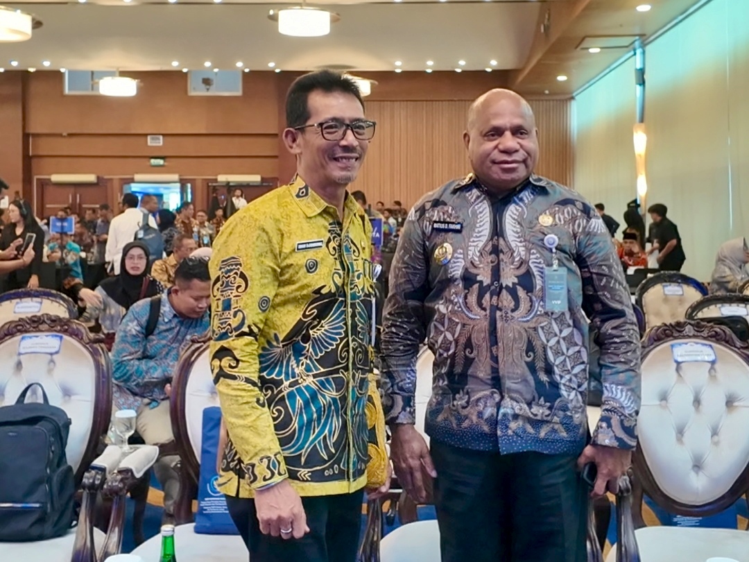 Gubernur Papua Matius D. Fakhiri Hadiri Rakornas KKP 2026, Dorong Program Kampung Nelayan dan Budidaya Udang untuk Swasembada Pangan