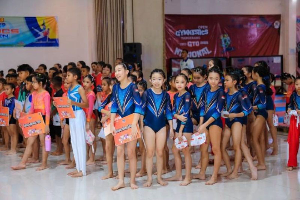 500 Pesenam Ikut Gymnastics Tangerang Open 2026, Pemkot Target Juara Umum Porprov Banten