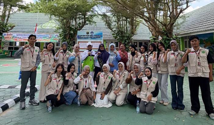 KKL-PPM Universitas Malahayati Ajak Anak TK dan KB Negeri 1 Metro Terapkan PHBS Lewat Senam Bersama, Ibu Wali Kota Turut Hadir