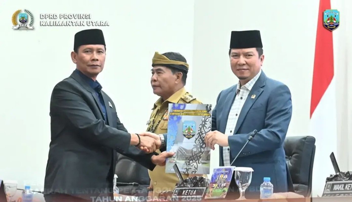 DPRD dan Pemprov Kaltara Sahkan Raperda Pertanggungjawaban APBD 2025, Banggar Soroti Optimalisasi PAD hingga Infrastruktur Perbatasan