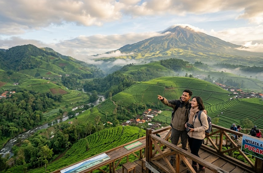 5 Hidden Gem di Bumijawa Tegal Viral di TikTok, dari Bukit Bintang hingga Spot Sunrise Gunung Slamet