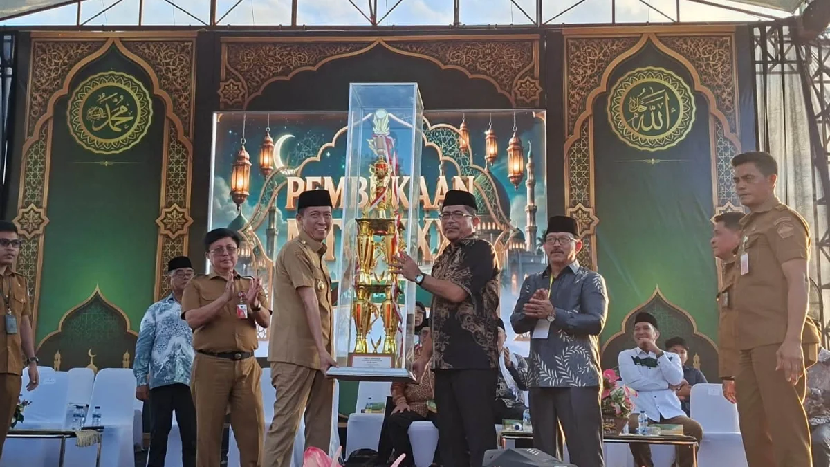 Menteri Agama Resmi Buka MTQ XXXI Sulut di Minahasa Utara, Piala Bergilir Diserahkan Kotamobagu